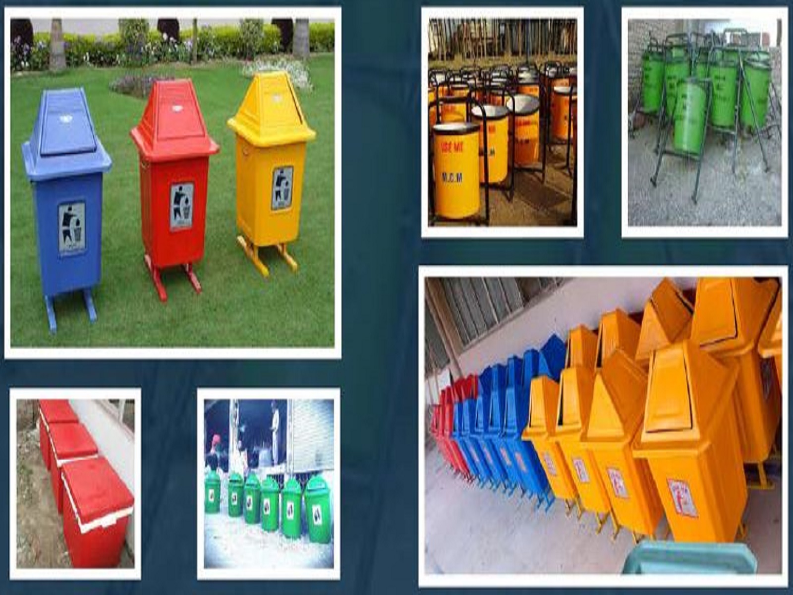 Fiberglass Dustbins
