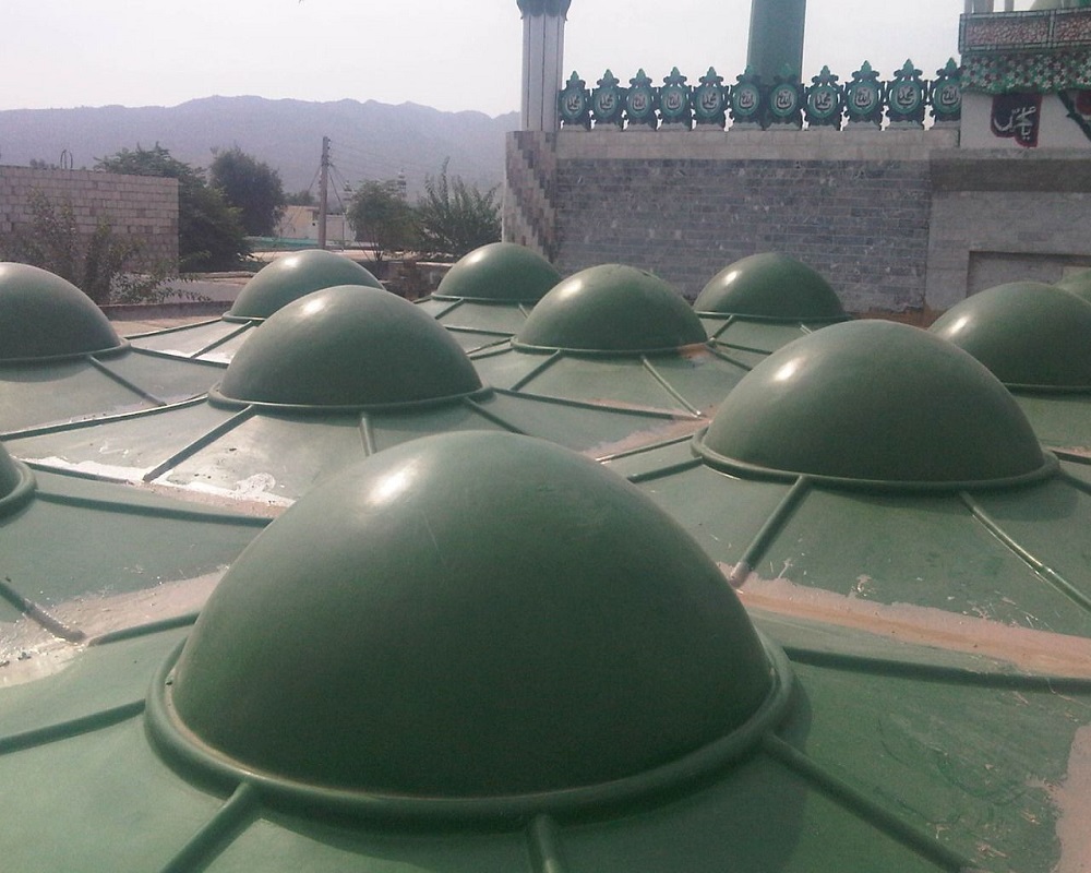 Fiberglass Domes