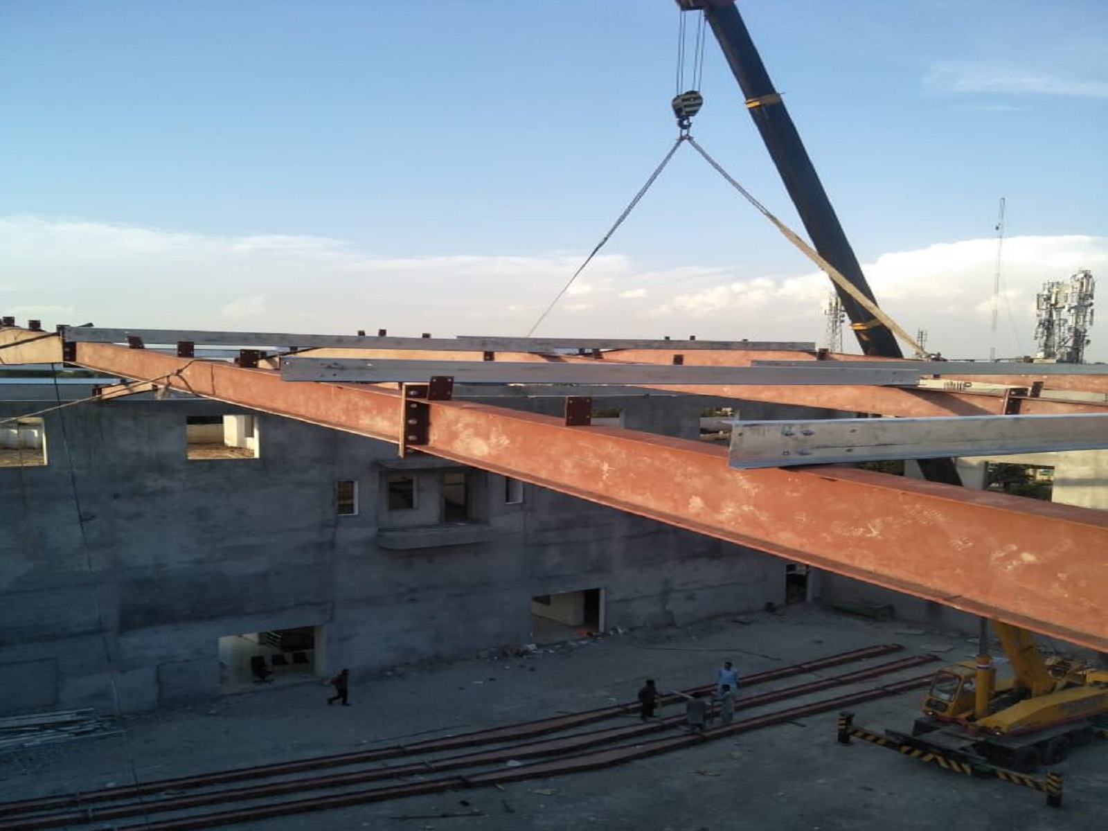 Professional Installation and Erection Services for Prefab and Steel Structures by Tamam Urban Company
