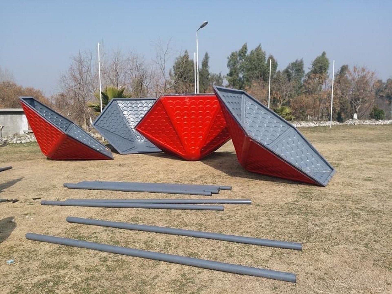 High Quality Manufacturing and Production Facility for Fiberglass and Steel Products